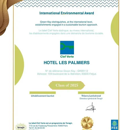 Les Palmiers 3* Fréjus